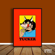 Tucker Vintage Cartoon Character | Cartoon Wall Art