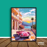 Retro Car | Abstract Wall Art