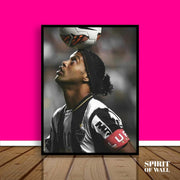 Ronaldinho Gaucho Portrait | Sports Wall Art