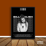 Bellie Eilish Aesthetic Portrait | Pop Artist Wall Art