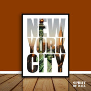 New York City | Alphabet Wall Art