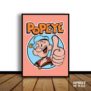 Popeye The Sailor Man | Kids Wall Art