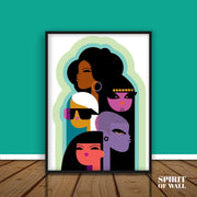 Global Women Making A Mark | Abstract Wall Art