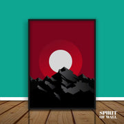 Mountain Nordic Art | Nordic Wall Art