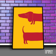 Sausage Dog | Animal Wall Art