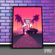 Vice City Game Poster | Game Wall Art