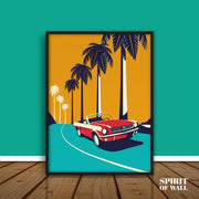 Classic American Car | Abstract Wall Art