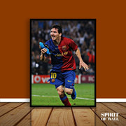 Lionel Messi Portrait | Sports Wall Art