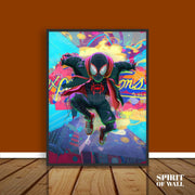 Falling Spiderman | Movie Wall Art