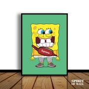 Sponge Bob Cartoon | Kids Wall Art