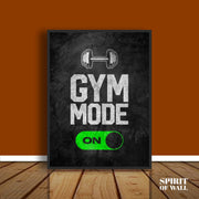 Gym Mode | Fitness Wall Art