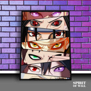 Eyes Naruto Poster | Anime Wall Art