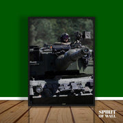 Army Tank Portrait | Army Wall Art