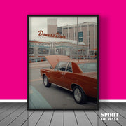 Retro 90s Car Poster | Vintage Wall Art