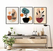 Boho Abstract (3 Panel) | Abstract Wall Art