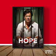 Imran Khan Hope Portrait | Public Figures Wall Art