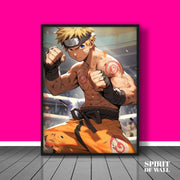 Naruto Fight Mode Poster | Anime Wall Art