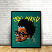 The Weeknd Aesthetic Poster | Wall Art