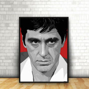 Scarface Portrait | Movie Wall Art