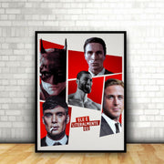 Movie Characters Poster | Aesthetic Wall Art