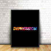 Depression Poster | Wall Art