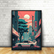 Tokyo Groove Citypop | Wall Art