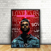 The Weeknd poster | Movie Wall Art