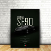 Ferrari SF90 Stradale | Car Wall Art