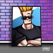 Jhonny Bravo Poster | Cartoon Wall Art