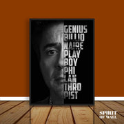 Genius Billionaire | Wall Art