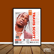 Travis Scott Aesthetic Poster | Pop Artist Wall Art