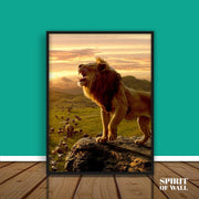 Roaring Lion | Animal Wall Art