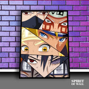 Naruto Eye Portrait | Amine Wall Art