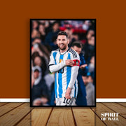 Leo Messi Poster | Sports Wall Art