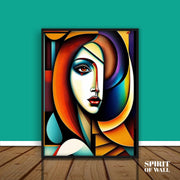 Blonde Women | Abstract Wall Art