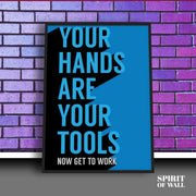 You Can Handle Your Tool Quote | Protrait Wall Art