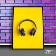 Head Set | Music Wall Art