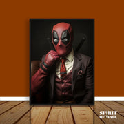 The Deadpool Movie Portrait | Movie Wall Art