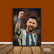 Leonel Messi The Goat | Sports Wall Art