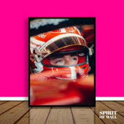 Micheal Schumacher Portrait | Sports Wall Art