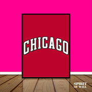 Chicago Typography | Wall Art