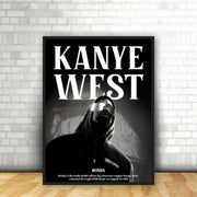 Kayne West Poster | Pop Artist Wall Art