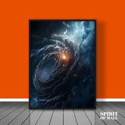 Galaxy Portrait | Space Wall Art