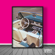 Blue Vintage Car | Cars Wall Art