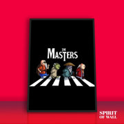 The Masters | Cartoons Wall Art