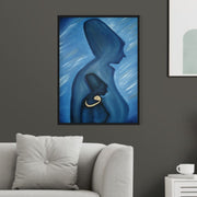 Blue Sufism Digital Painting |Sufism Wall Art