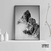 Mountain & Fog | Nature Wall Art