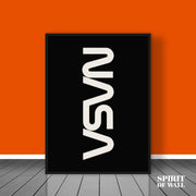 Nasa Logo Poster | Space Wall Art