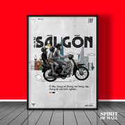 Saigon Travel Poster | Travel Wall Art