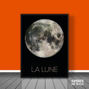 La Lune Poster | Space Wall Art